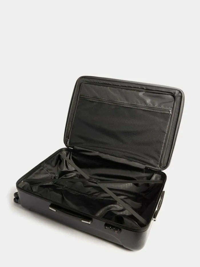 Women Lustre2 Trolley Black Guess Travel Bags