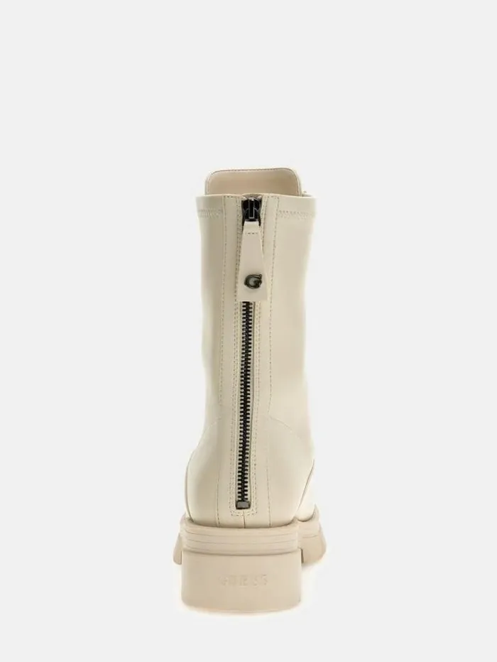 Women Madaya Combat Boots Multi Beige Guess Boots And Booties