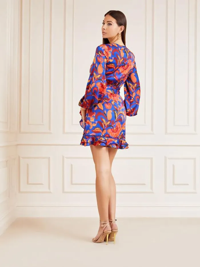Women Marciano All Over Print Dress Multicolor Pattern Guess Dresses And Jumpsuits
