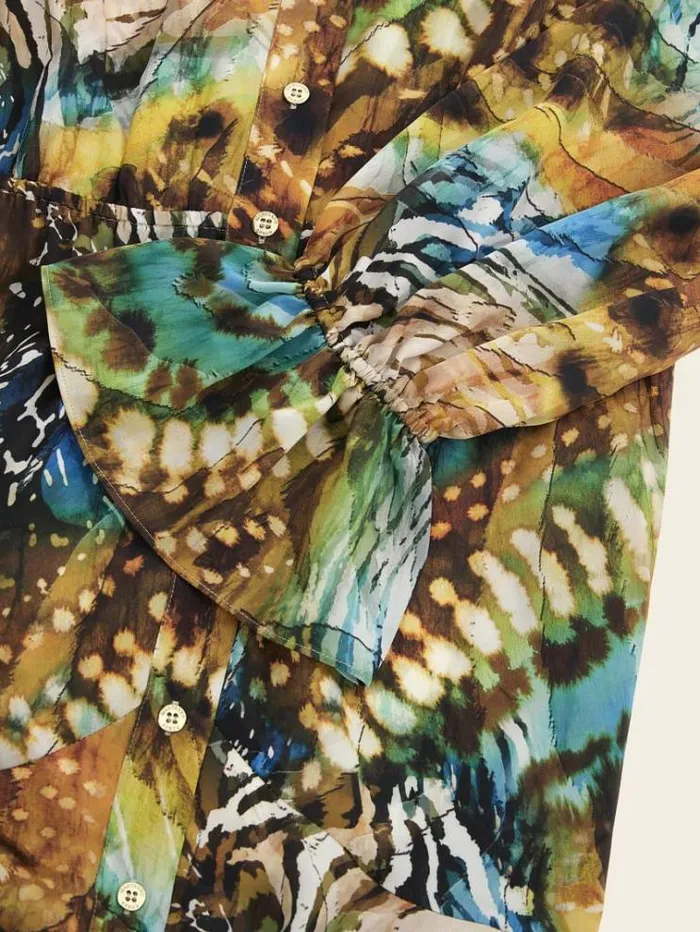 Women Marciano All Over Print Mini Dress Multicolor Pattern Guess Dresses And Jumpsuits
