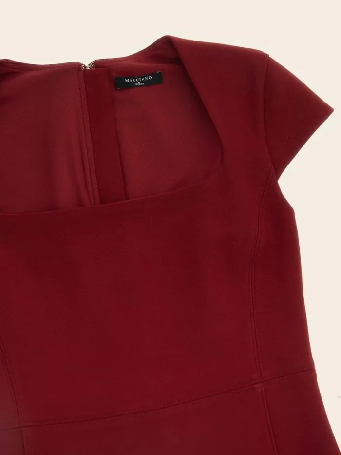 Women Marciano Bodycon Mini Dress Red Guess Dresses And Jumpsuits