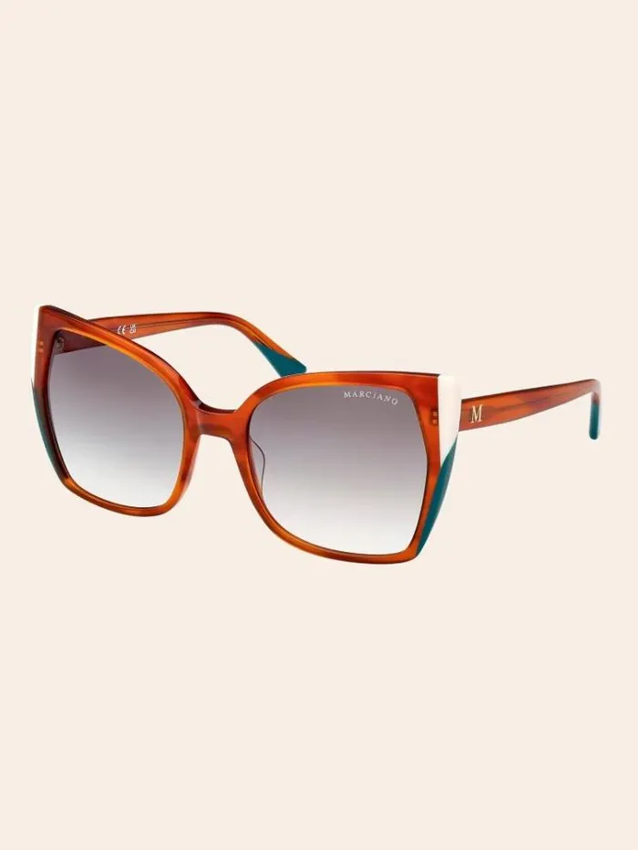 Women Marciano Butterfly Sunglasses Model Multicolor Pattern Guess Sunglasses