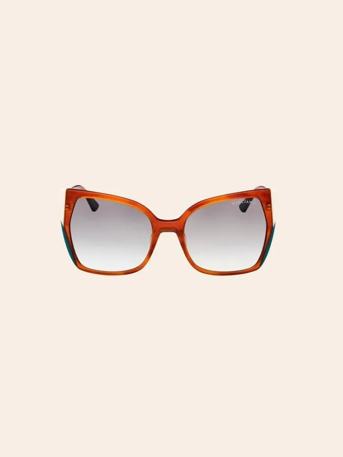 Women Marciano Butterfly Sunglasses Model Multicolor Pattern Guess Sunglasses