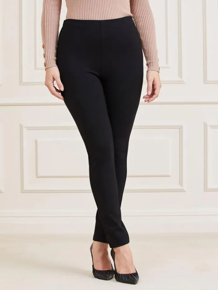 Women Marciano Jane Ponte Legging Black Guess Trousers