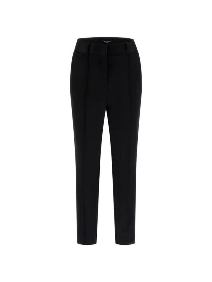 Women Marciano Mid Rise Skinny Pants Black Guess Trousers