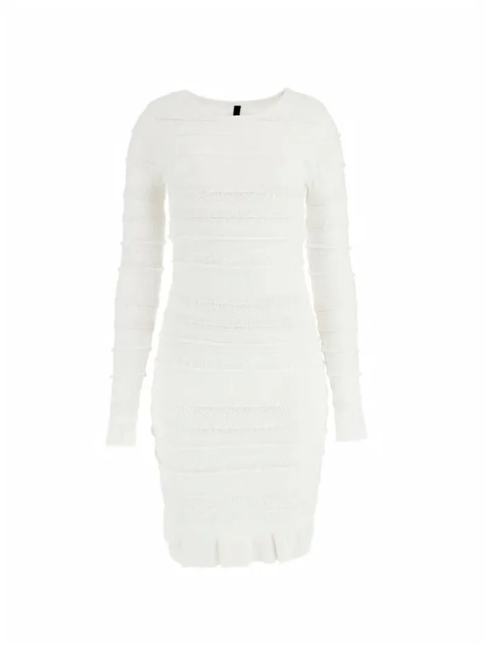 Women Marciano Mini Sweater Dress White Guess Dresses And Jumpsuits