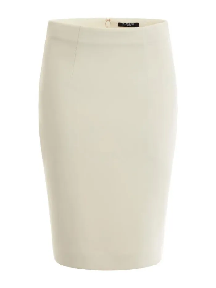 Women Marciano Scuba Skirt White Guess Skirts And Shorts