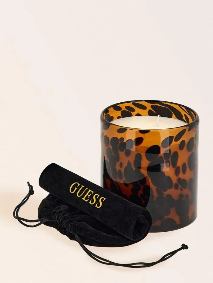 WomenMen leopard Candle Animalier Brown Guess Home Collection