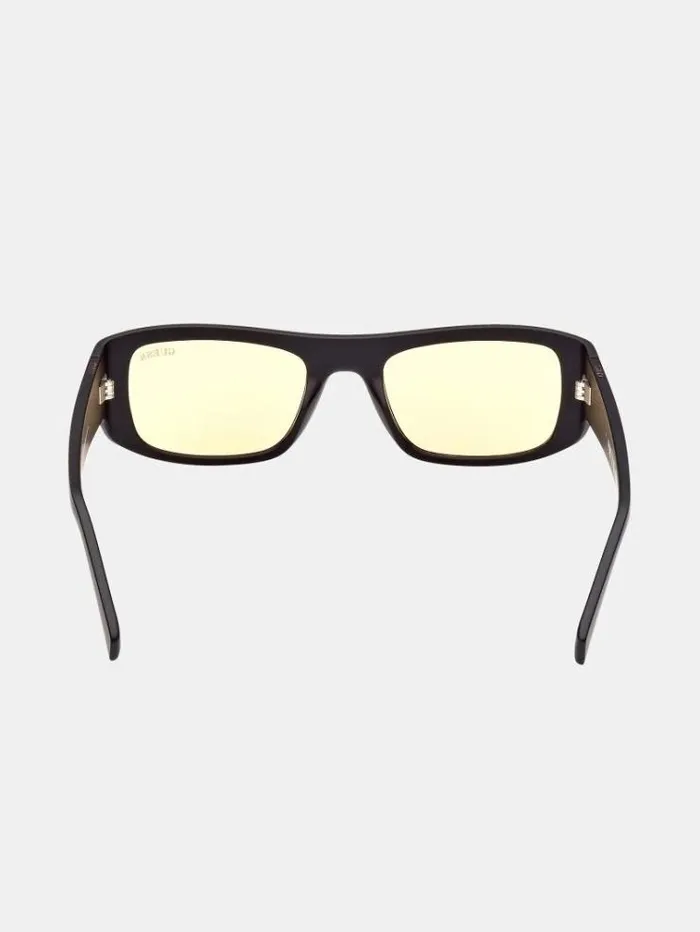 WomenMen Rectangular Sunglasses Black Guess Sunglasses