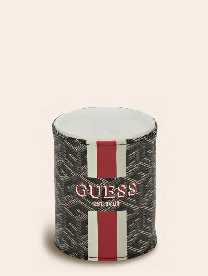 WomenMen Small 034g Cube034 Candle Black Guess Home Collection