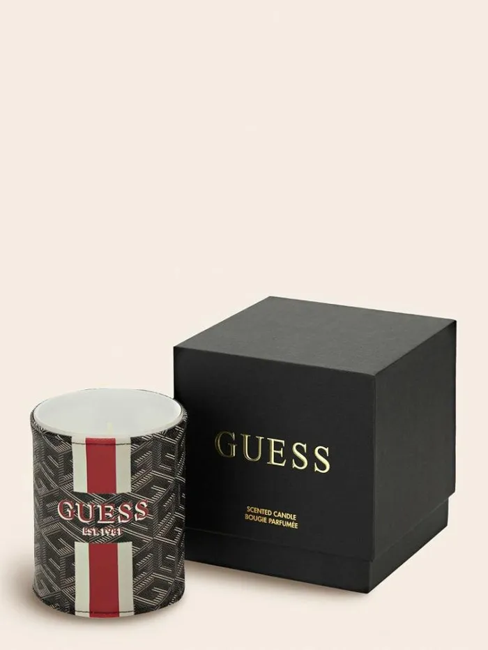 WomenMen Small 034g Cube034 Candle Black Guess Home Collection