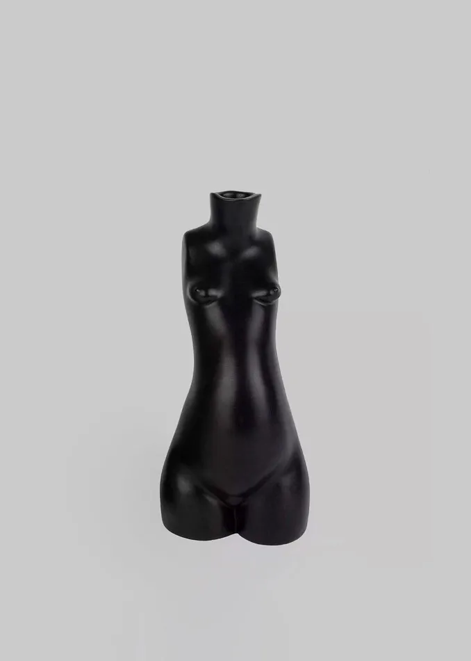 WomenMen The Frankie Shop Candles Anissa Kermiche Tit For Tat Short Candlestick Black