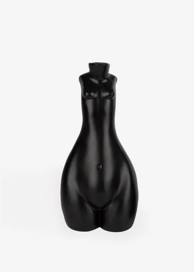 WomenMen The Frankie Shop Candles Anissa Kermiche Tit For Tat Tall Candlestick Black