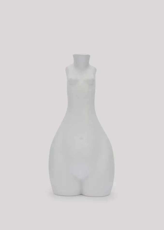 WomenMen The Frankie Shop Candles Anissa Kermiche Tit For Tat Tall Candlestick White