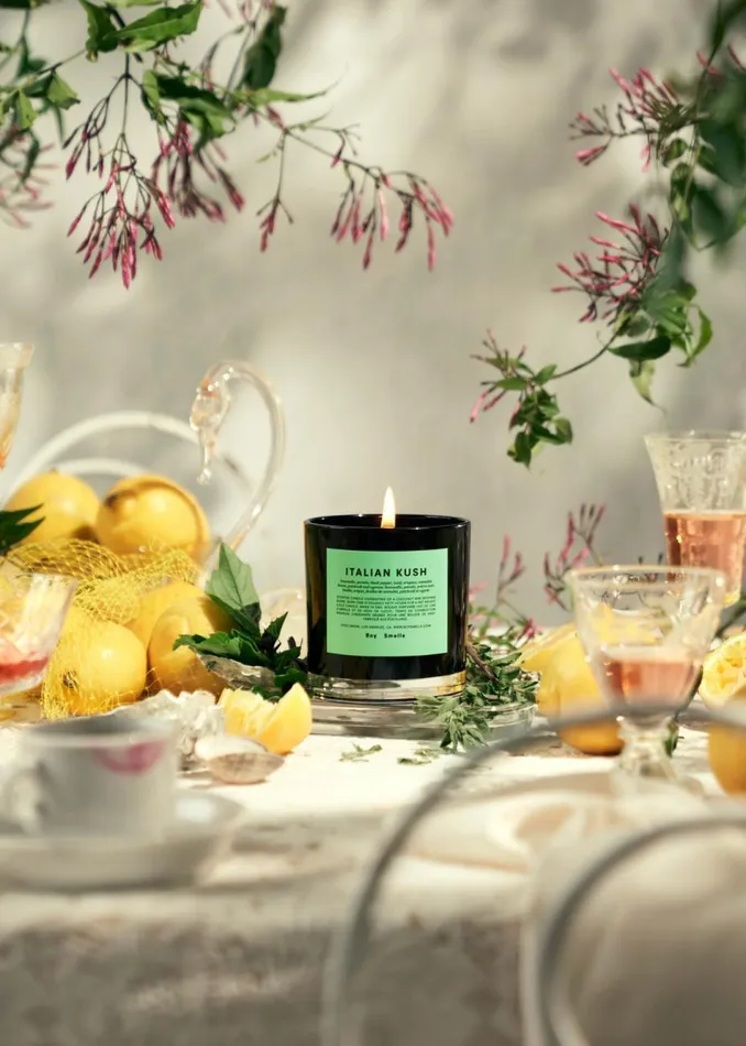 WomenMen The Frankie Shop Candles Boy Smells Italian Kush Candle