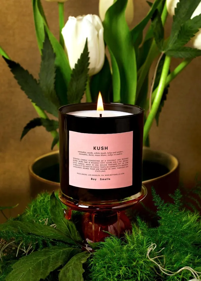 WomenMen The Frankie Shop Candles Boy Smells Kush Candle