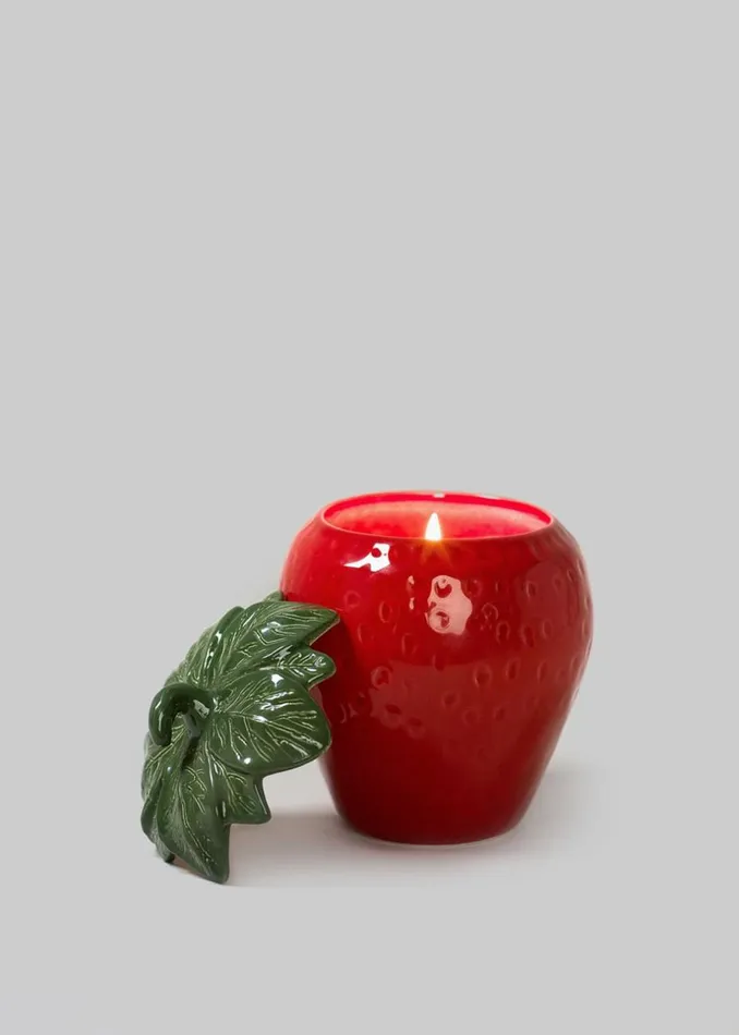WomenMen The Frankie Shop Candles JW Anderson Strawberry Candle Red