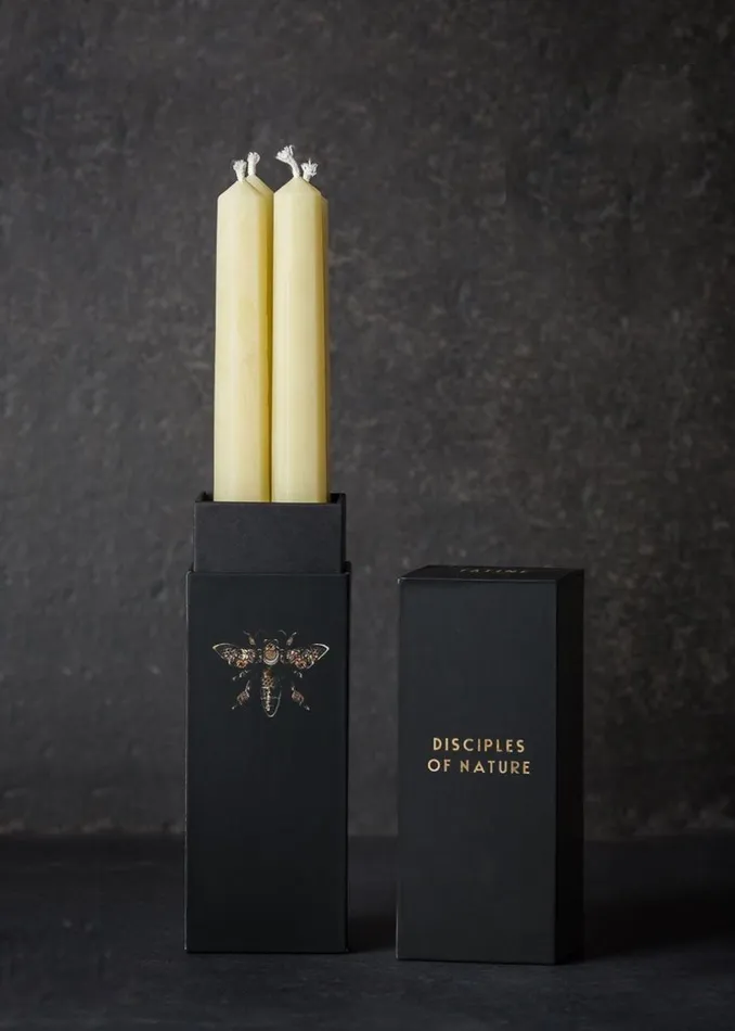 WomenMen The Frankie Shop Candles Tatine Cream Pure Beeswax Taper Candles