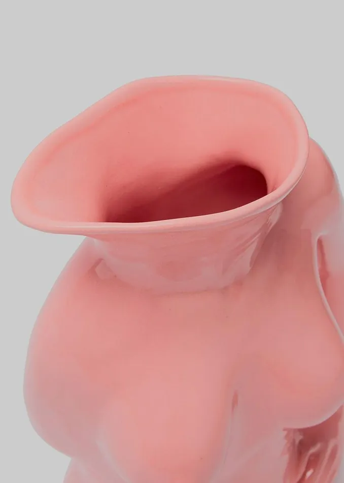 WomenMen The Frankie Shop Decor Anissa Kermiche Jugs Jug Ceramic Vase Hot Pink