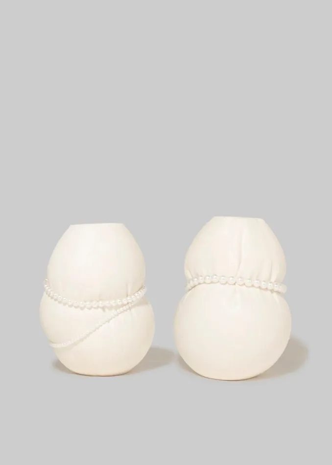 WomenMen The Frankie Shop Decor Completedworks B32 Set Of Two Small Vessels Matte White WomenMen The Frankie Shop Decor Completedworks B32 Set Of Two Small Vessels Matte White