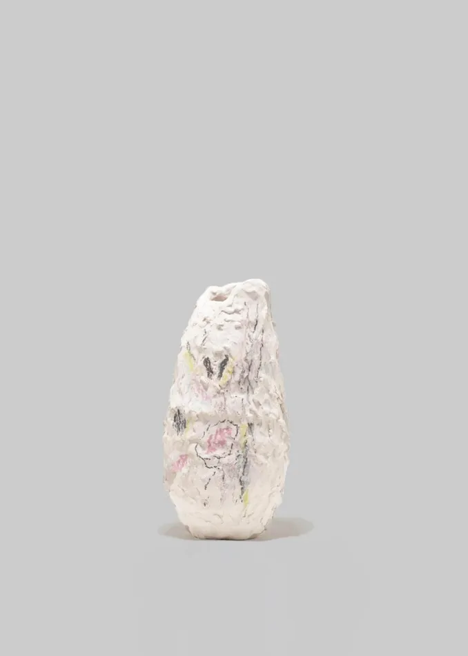 WomenMen The Frankie Shop Decor Completedworks B58 Medium Vase Matte White With Multicolor Detail