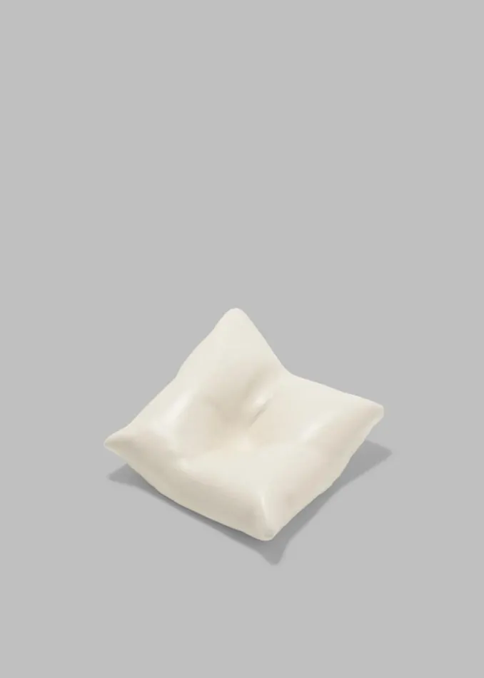 WomenMen The Frankie Shop Decor Completedworks Bumped II Ceramic Cushion Matte White WomenMen The Frankie Shop Decor Completedworks Bumped II Ceramic Cushion Matte White