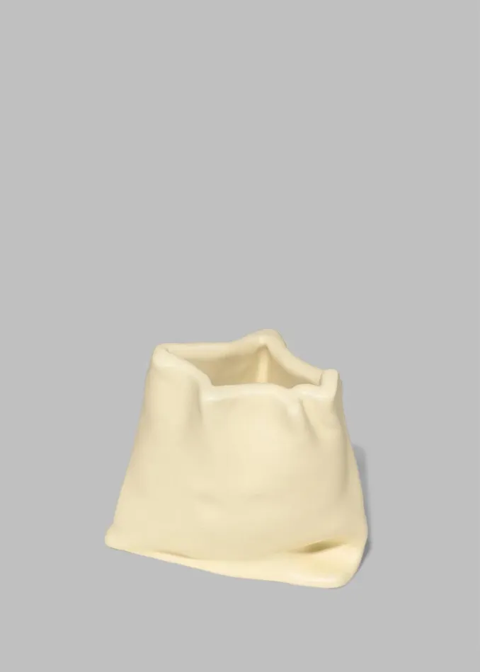 WomenMen The Frankie Shop Decor Completedworks Small Vessel Matte Yellow