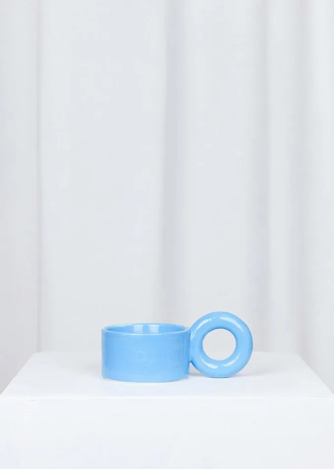 WomenMen The Frankie Shop Decor Lola Mayeras Big Loop Cup Blue