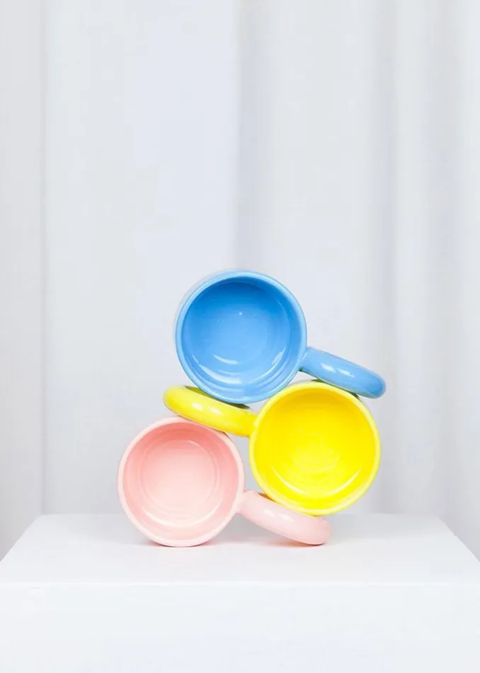 WomenMen The Frankie Shop Decor Lola Mayeras Big Loop Cup Blue