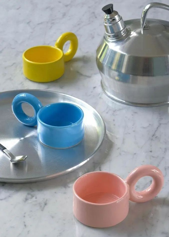 WomenMen The Frankie Shop Decor Lola Mayeras Big Loop Cup Blue