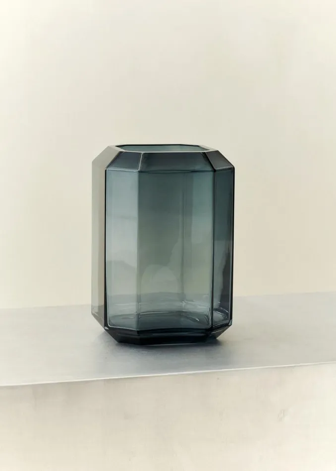 WomenMen The Frankie Shop Decor Louise Roe Jewel Vase Medium Blue
