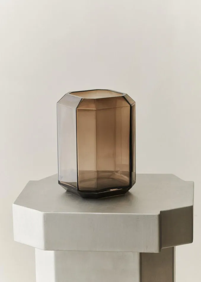 WomenMen The Frankie Shop Decor Louise Roe Jewel Vase Medium Smoke