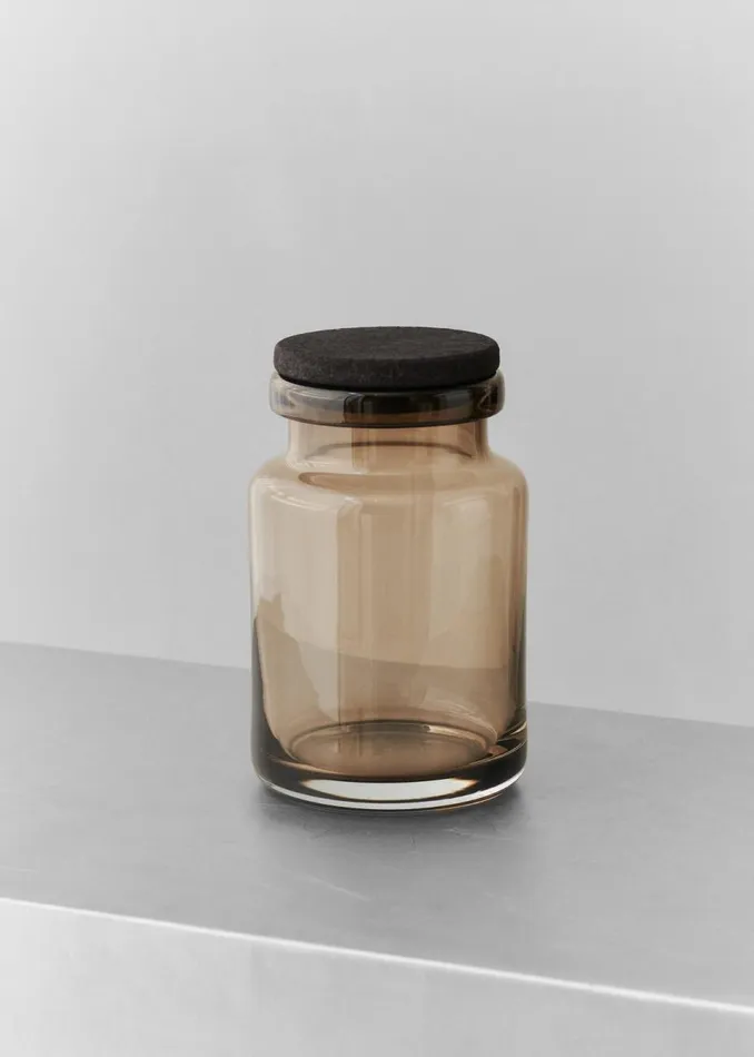 WomenMen The Frankie Shop Decor Louise Roe Viggo Glass Container Smoke
