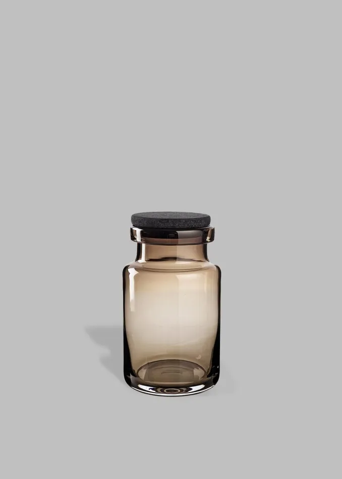WomenMen The Frankie Shop Decor Louise Roe Viggo Glass Container Smoke