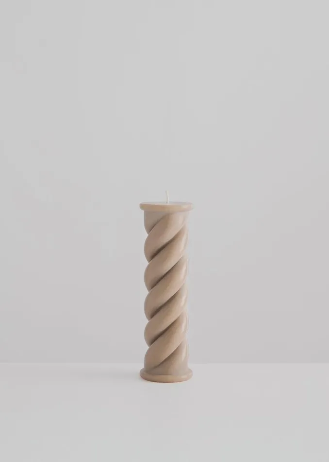 WomenMen The Frankie Shop Decor Maison Balzac Cordelette Candle Taupe