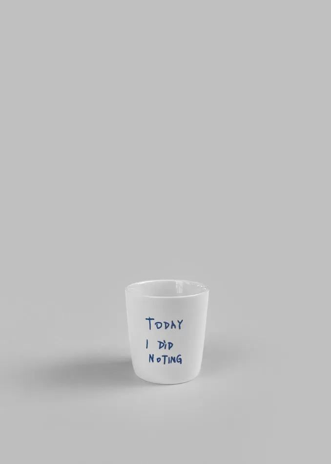 WomenMen The Frankie Shop Decor TFS X Thomas Llu Noting Espresso Cup Whiteblue WomenMen The Frankie Shop Decor TFS X Thomas Llu Noting Espresso Cup Whiteblue