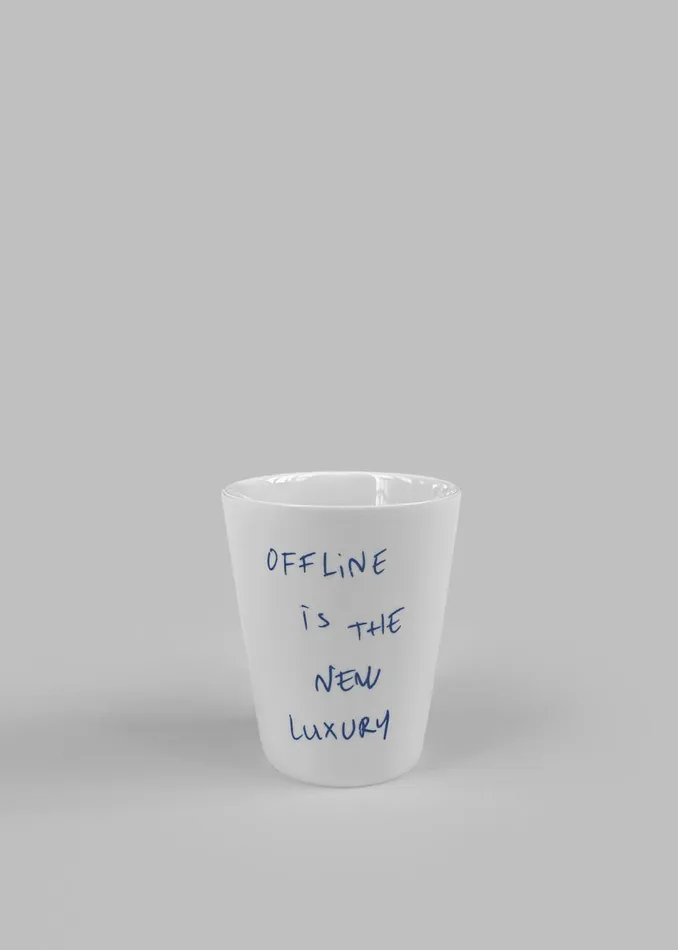 WomenMen The Frankie Shop Frankie Gives Back TFS X Thomas Llu Offline Cup Whiteblue WomenMen The Frankie Shop Frankie Gives Back TFS X Thomas Llu Offline Cup Whiteblue