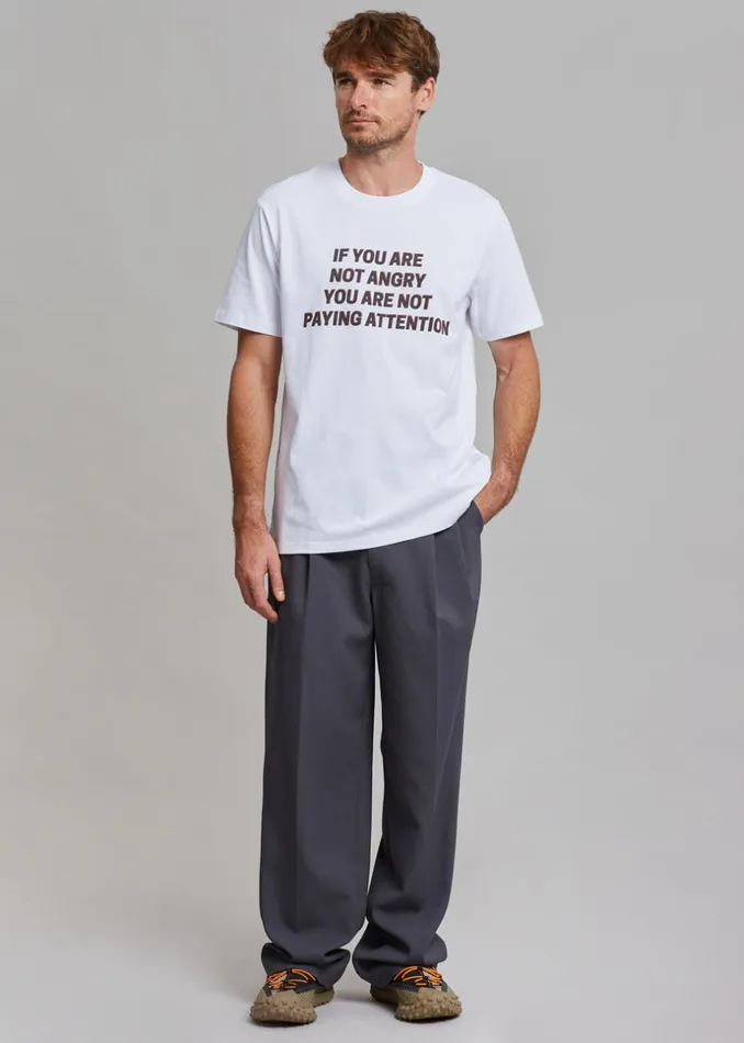 WomenMen The Frankie Shop Frankie Gives Back X Jeanne Friot If You TShirt Whiteblack