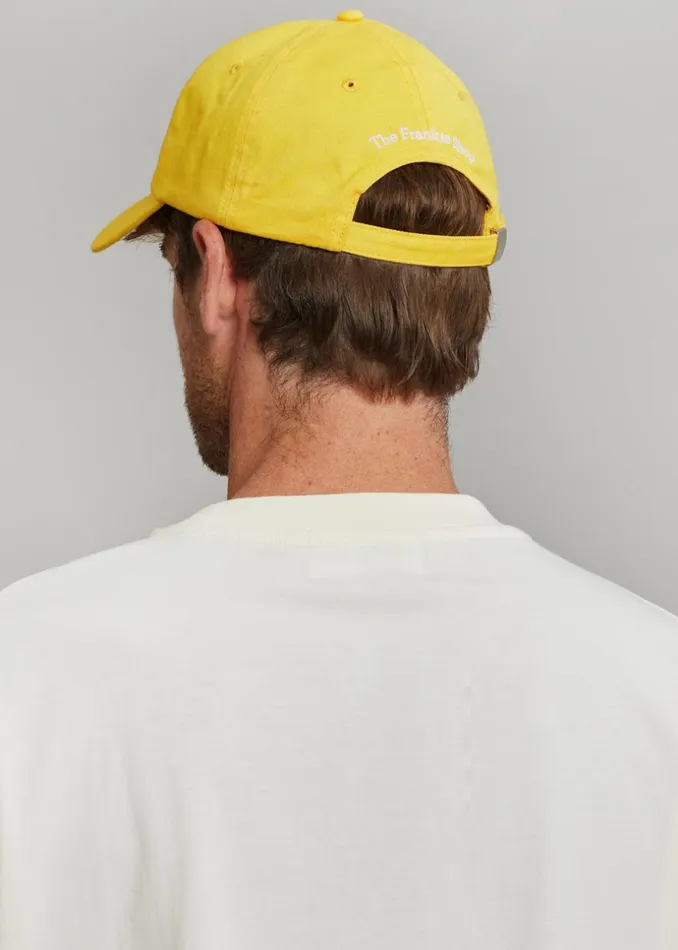 WomenMen The Frankie Shop Frankie Gives Back X Thomas Llu Free Baseball Cap Yellow