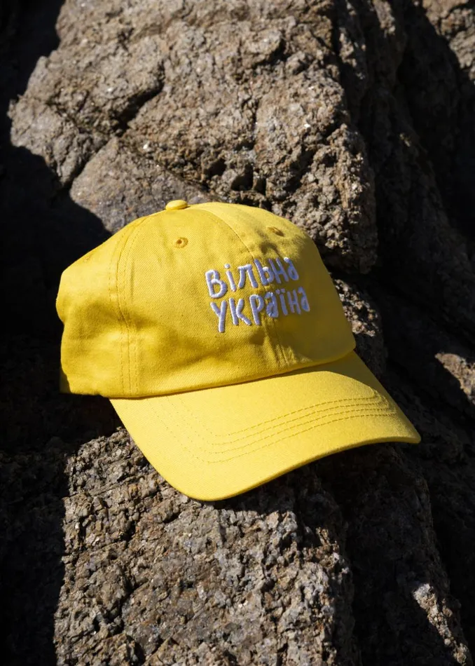 WomenMen The Frankie Shop Frankie Gives Back X Thomas Llu Free Baseball Cap Yellow