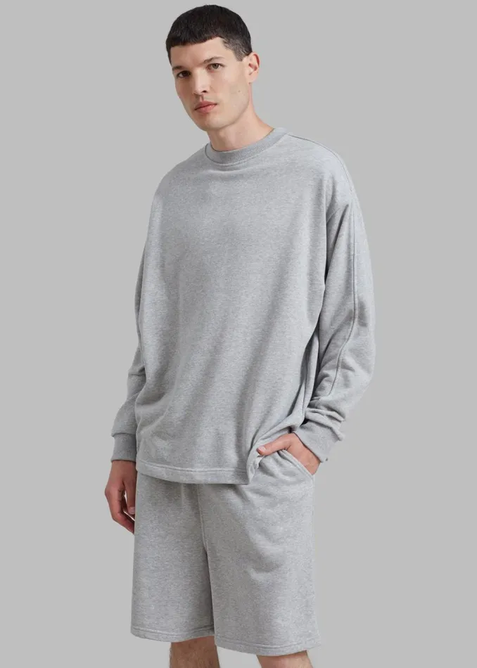 WomenMen The Frankie Shop Loungewear Newton Sweatshorts Grey