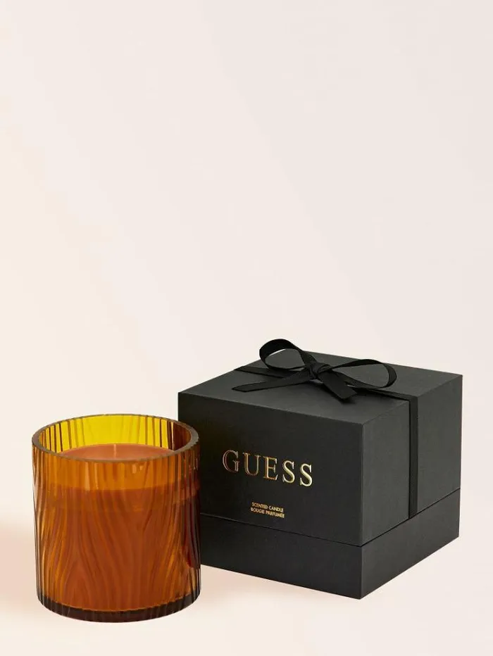 WomenMen zebra Candle Brown Guess Home Collection