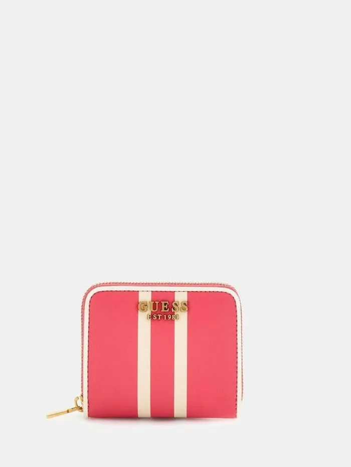 Women Mildred Mini Wallet Fuchsia Guess Wallets