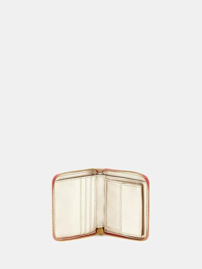 Women Mildred Mini Wallet Fuchsia Guess Wallets