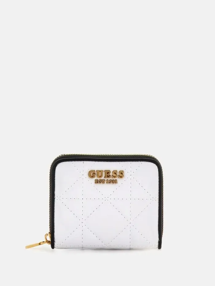 Women Mildred Mini Wallet White Guess Wallets