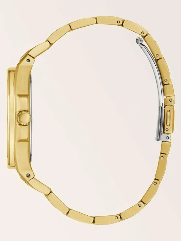 Women Multifunction Watch Gold Guess Watches