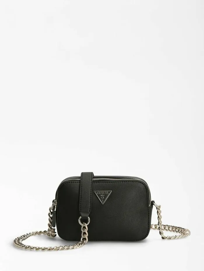 Women Noelle Crossbody Bag Black Guess Crossbody Bags