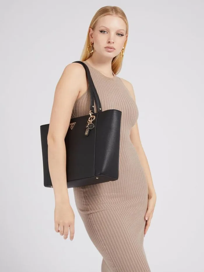 Women Noelle Elite Shopper Black Guess Shoppers