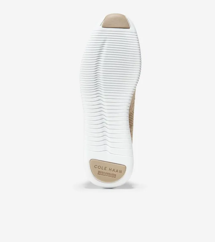 Women Oxfords Cole Haan 2ZERGRAND Stitchlite Wingtip Oxfords Rye Stitchlitetradeoptic White
