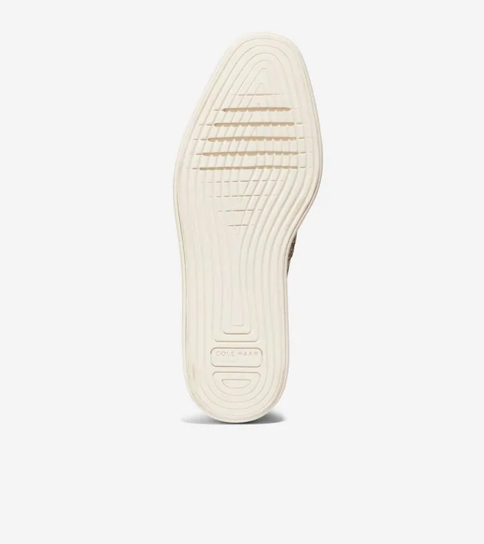 Women Oxfords Cole Haan riginalGrand Platform Wingtip Oxfords Sandollar Snake Printivory